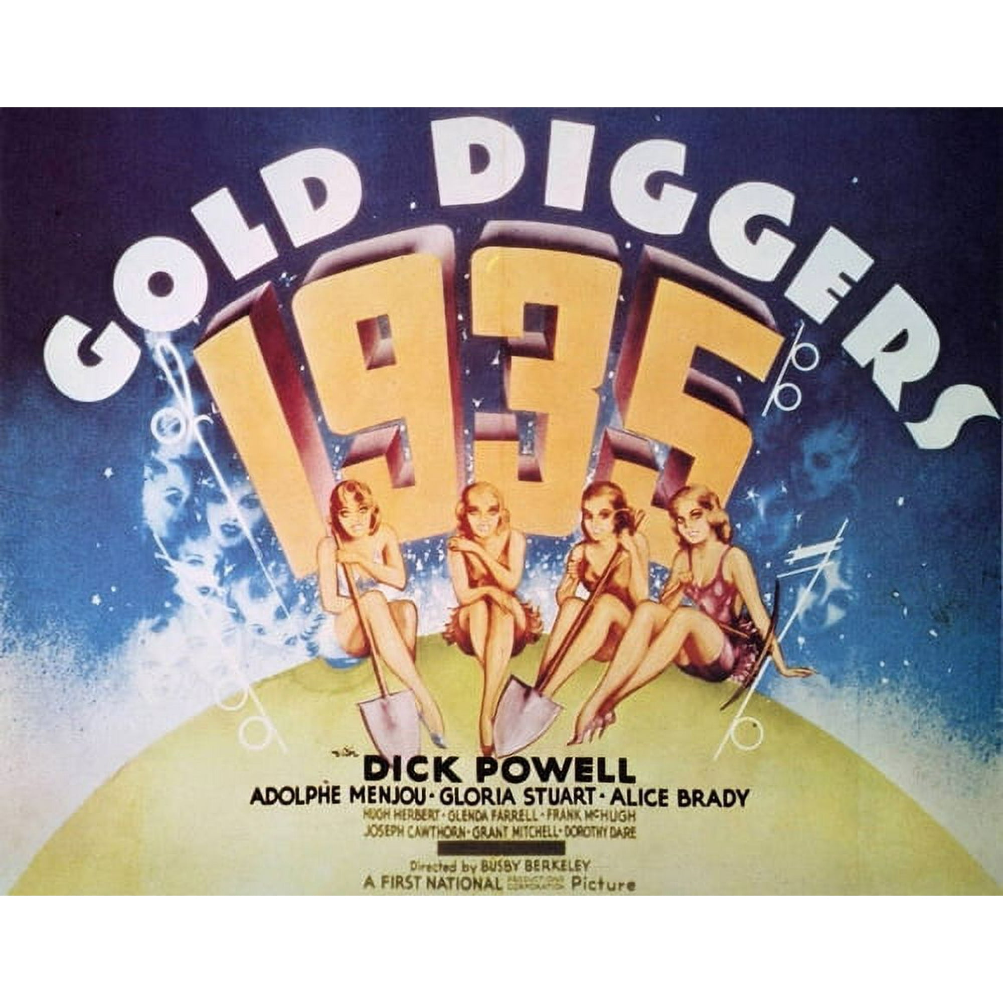 Gold Diggers of 1935 POSTER (22x28) (1935) (Half Sheet Style A
