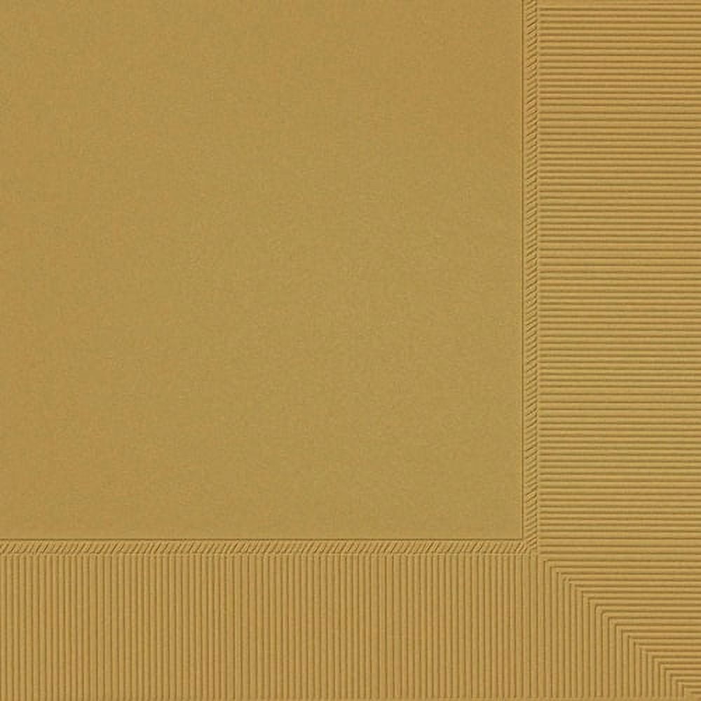 Gold 2Ply Paper Dinner Napkins