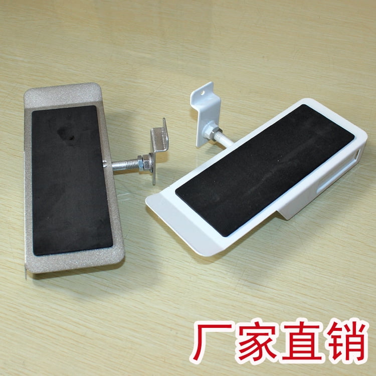 Gold Display Risers for Shoes Durable Iron Made Wall Mounted Shoe Rack ...