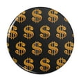 thumbnail image 1 of Gold Dollar Sign Money Pattern Pinback Button Pin, 1 of 4