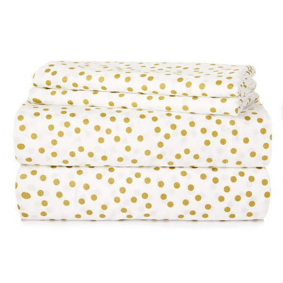 Gold Dot Sheet Set - Full