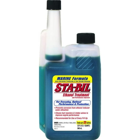 STA-BIL Marine Formula Fuel Stabilizer - Corrosion Protection - 32 oz — Residential Use, Standard Application