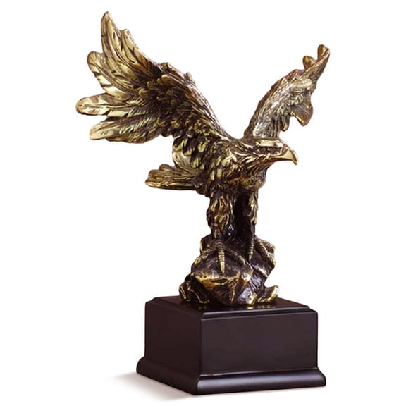 Gold Eagle Statue - American Eagle Sculpture