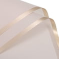 thumbnail image 1 of Gold Edge Flower Wrapping Paper Light Pink 22.8x22.8 Inch Waterproof 10 Pack, 1 of 6