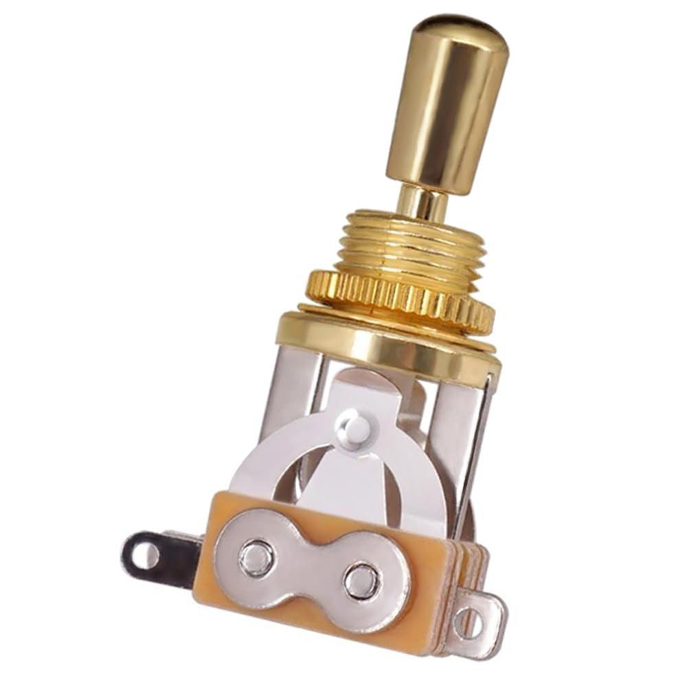 Gold Electric Guitar 3 Way Toggle Switch Pickup Selector Switch with