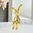 thumbnail image 1 of Gold Electroplated Rabbit Ornament Home Decoration Craft Figurine Jewelry Storage Box Decor Vintage Style Animal Collectible Shelf Display Piece, 1 of 4