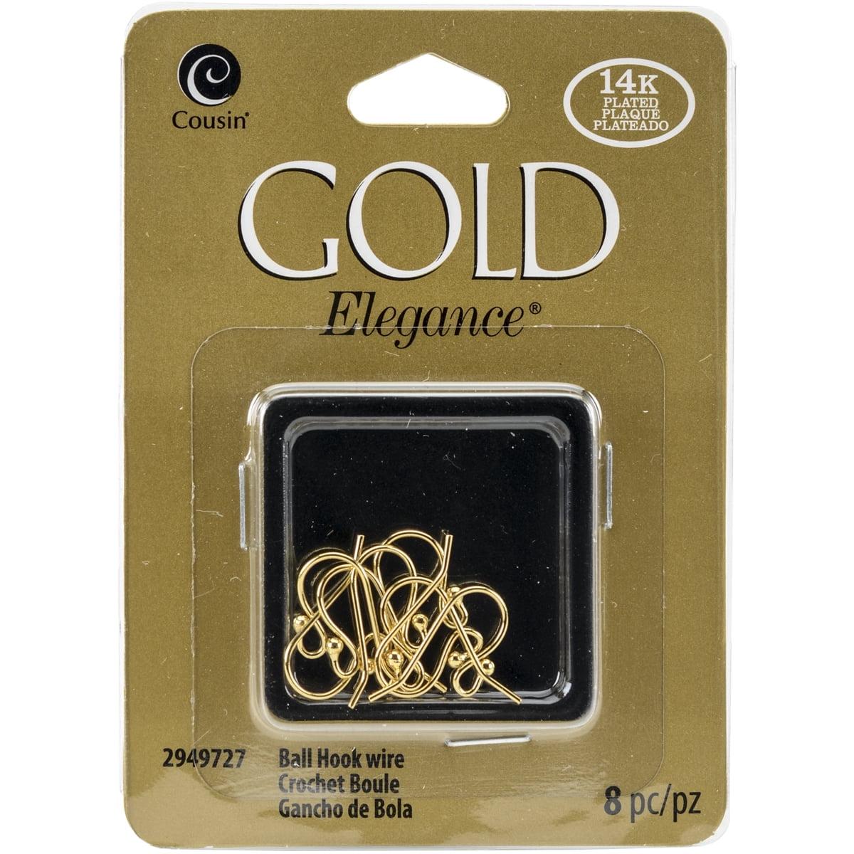 Elegance Gold Plated Jewelry Findings And Chain Assortment Bundle, 20 Piece  Bulk Finding Set