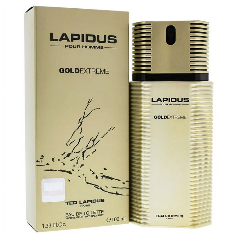 Gold Extreme by Ted Lapidus for Men - Eau de Toilette Spray - 3.4 oz