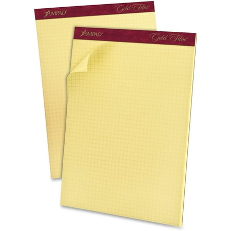 Ampad, TOP22143, Gold Fibre Graph Pad, 1 / Pad