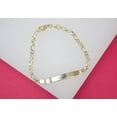 thumbnail image 1 of Gold Filled 3mm Figaro Bracelet With Plate, 1 of 1