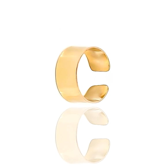 Gold Filled Cartilage Ear Cuff, Smooth
