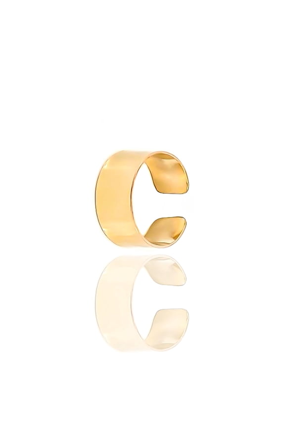 Gold Filled Cartilage Ear Cuff, Smooth
