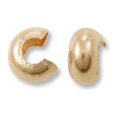 thumbnail image 1 of Gold Filled Crimp Covers 2.4mm (Package of 10), 1 of 1