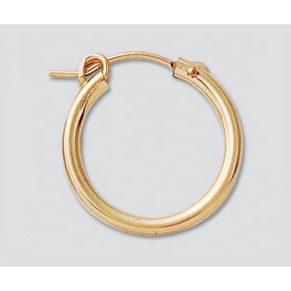 Gold Filled Hoops 2x18mm - Pack of 2