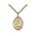 thumbnail image 1 of Gold Filled Infant of Prague Pendant 1 x 3/4 inches with Heavy Curb Chain, 1 of 1