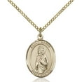 thumbnail image 1 of Gold Filled St. Alice Pendant 3/4 x 1/2 inches with Gold Filled Lite Curb Chain, 1 of 1
