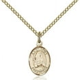 thumbnail image 1 of Gold Filled St. Emily de Vialar Pendant 1/2 x 1/4 inches with Gold Filled Lite Curb Chain, 1 of 1