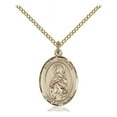 thumbnail image 1 of Gold Filled St. Matilda Pendant 3/4 x 1/2 inches with Gold Filled Lite Curb Chain, 1 of 1
