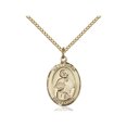 thumbnail image 1 of Gold Filled St. Philip Neri Pendant 3/4 x 1/2 inches with Gold Filled Lite Curb Chain, 1 of 1