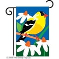 thumbnail image 1 of Gold Finch Garden Flag Indoor/outdoor 18" X 13.5", 1 of 2