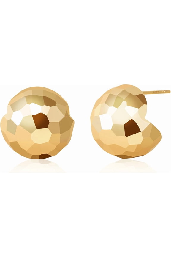 Gold Fine Drop Dangle Earrings for Women Chunky Gold Earrings Spacious Minimalist Geometric Dainty Thick Earrings Jewelry Gift for Women[p359]
