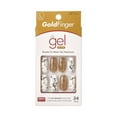 thumbnail image 1 of Gold Finger Fashion Nails, 1 of 5