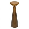 thumbnail image 1 of Gold Finish Stool, 1 of 2