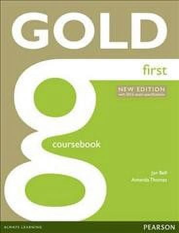 Course Guide Gold Course Gold First NE Coursebook (2nd Edition) - Walmart.com