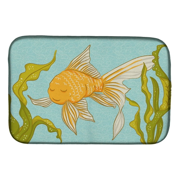 Gold Fish Dish Drying Mat