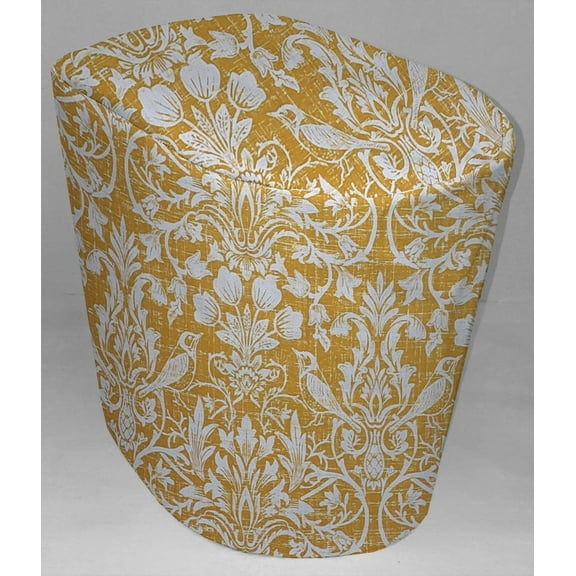 Gold Floral Damask Cover Compatible with Keurig Coffee Maker by Penny's Needful Things (Slim K900)
