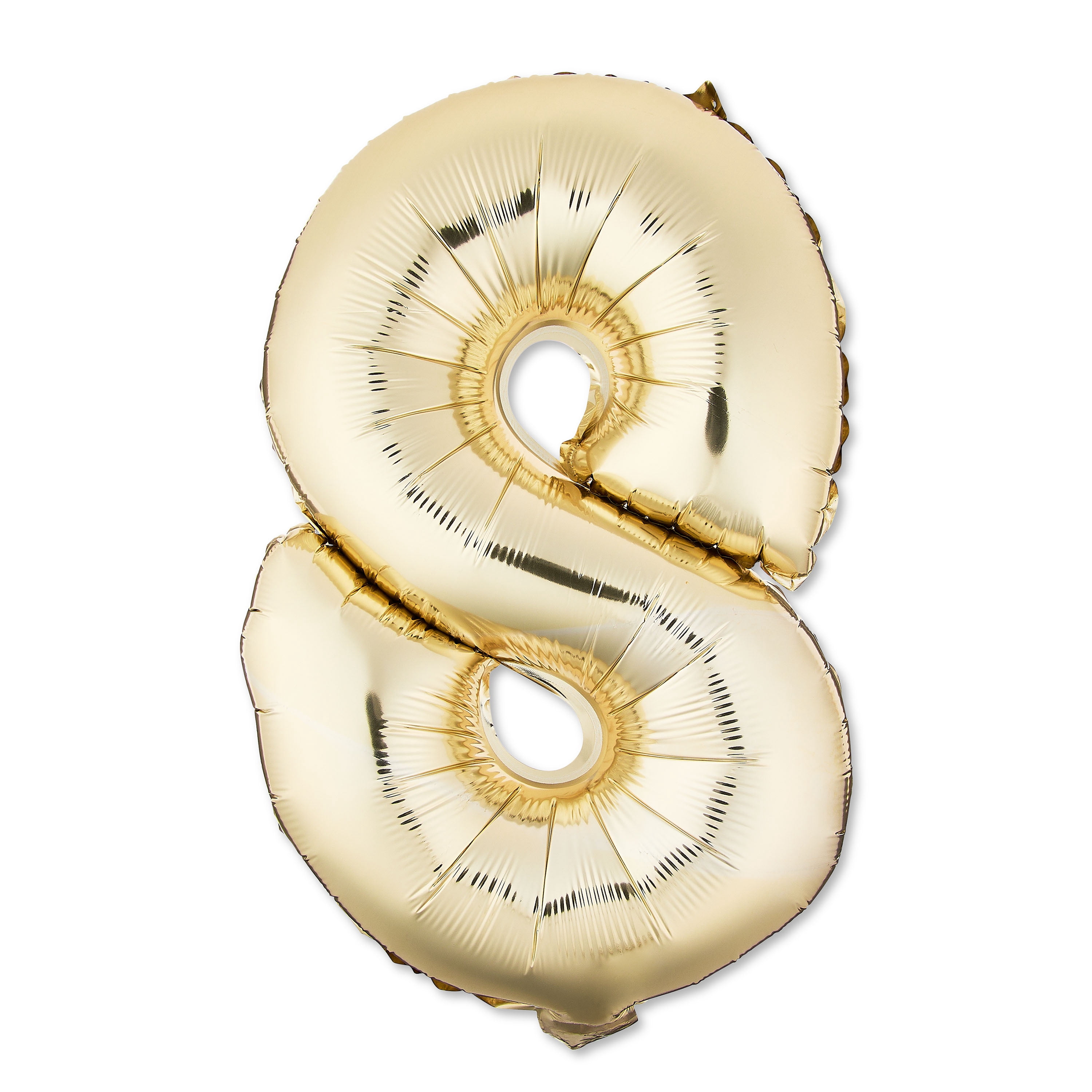 16 inch Gold Number 8 Foil Balloon by Way To Celebrate