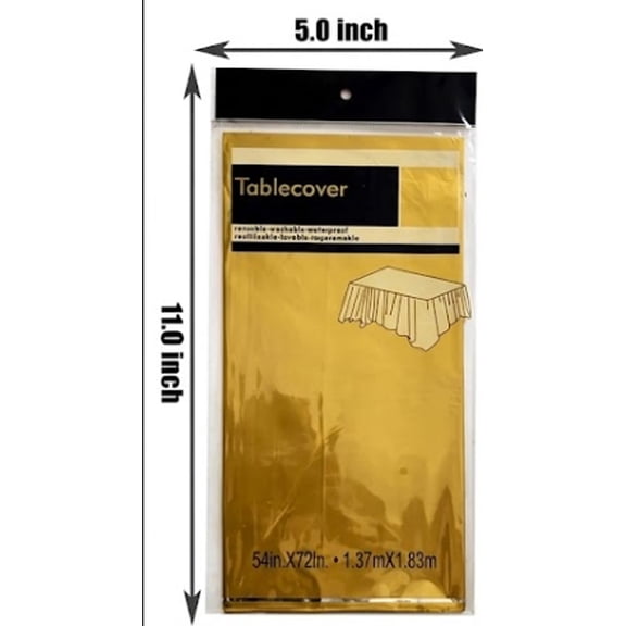 Gold Foil Table Cover
