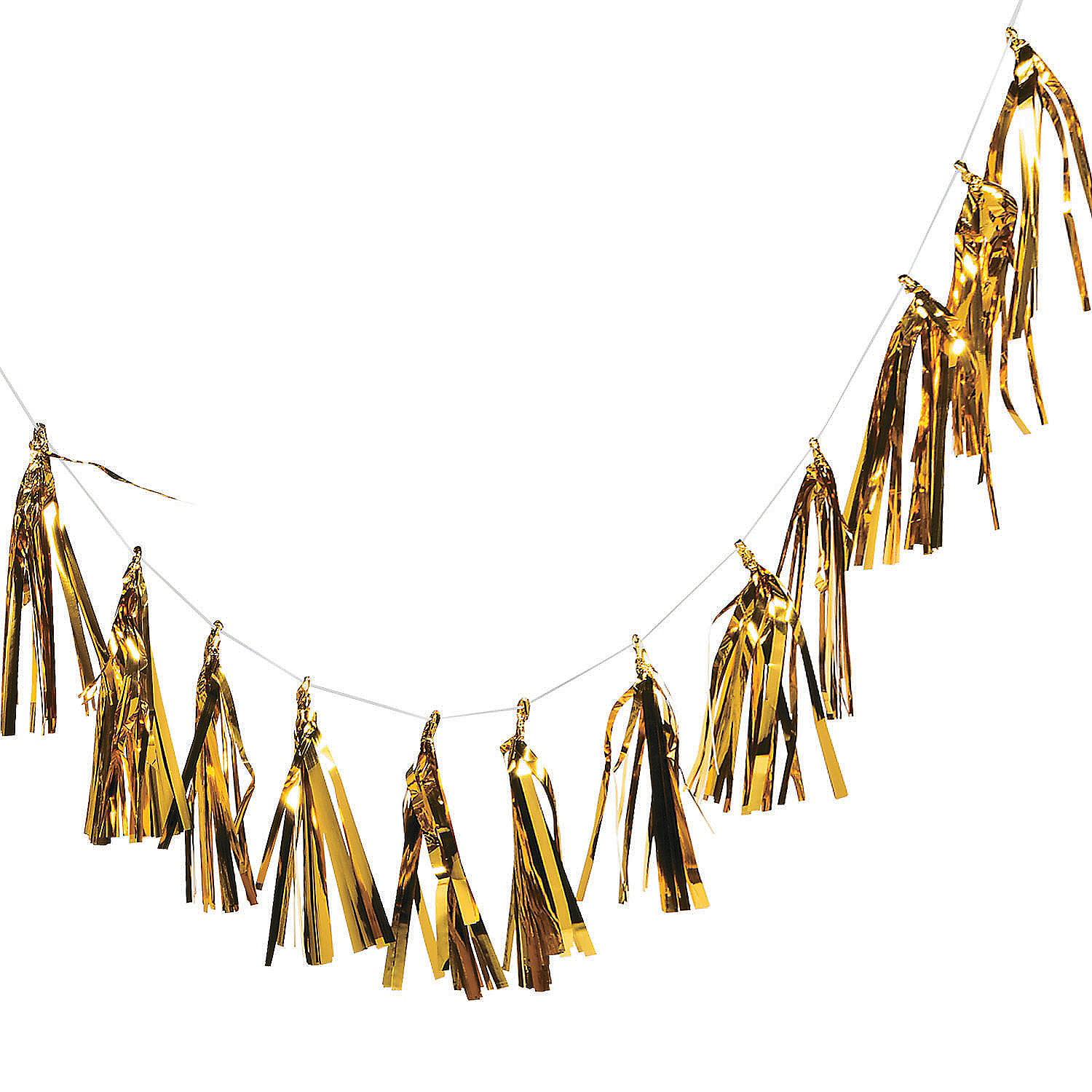 Gold and Black Fringe Garland, Gold and Black Tassel Garland, Black Party  Garlands, Great Gatsby Party Decorations, 30s Party 