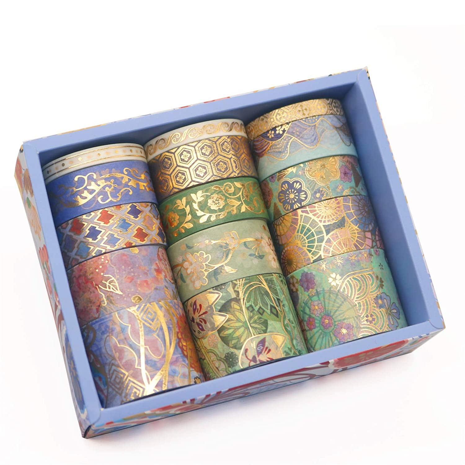 Floral Washi Tape Collection For Paper Crafts And Journaling