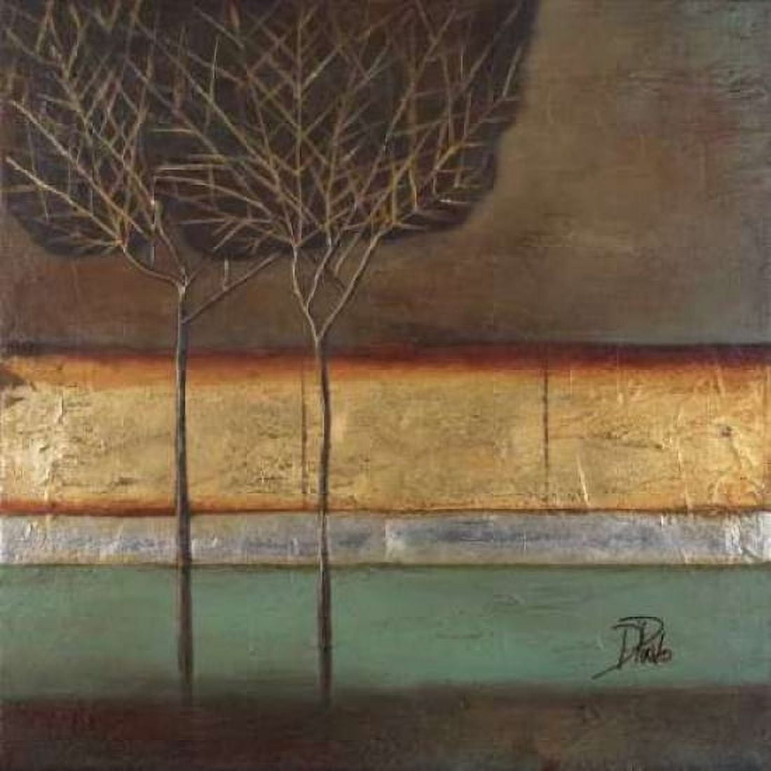Gold Forest I Canvas Art - Patricia Pinto (24 x 24)