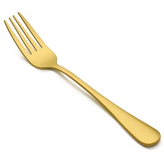 Gold Forks Set of 12, Stainless Steel Small Forks for Salad Dessert, 6.75 Inches Gold Silverware Set for 12,Home Restaurant Wedding Party, Dishwasher Safe, Polished Finish