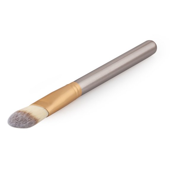 Gold Foundation Brush - 1 Gold Foundation Brush, Makeup Brush Aluminum Practical Partiesadult, Easter, St. Patrick'S Day, Wedding, Brush, Makeup Brush, Makeup Organizers