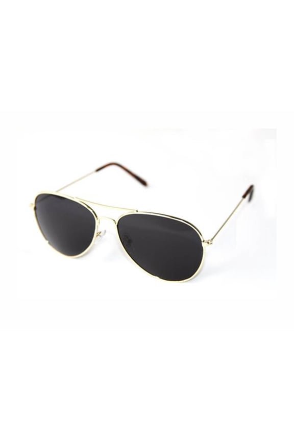 Gold Frame Tinted Lens Aviator