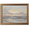 thumbnail image 1 of Gold Framed Wall Art Vintage Canvas Wall Art Aesthetic Coastal Landscape Sea Sky Artwork Prints Picture for Living Room Bedroom Farmhouse Bathroom Office Decor, 16x24, 1 of 8