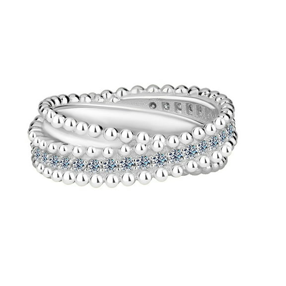 Gold Full Moissanite Wedding Ring for Women Diamond Engagement Rings 18K Gold Plated 925 Sterling Silver Moissanite Ring Lab Diamond Rings Womens Diamond Rings