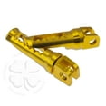 thumbnail image 1 of Gold GP Bevel Front Foot Pegs Suzuki GSXR 600 750 1000 SV Rider Set Footrest, 1 of 3