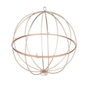 Gold Geometric Metal Sphere 12In - Home Decor - 1 Piece