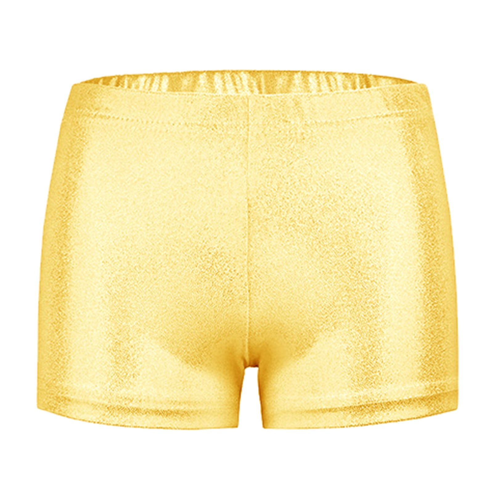 Gold Girls Pants Toddler Girls Glitter Ballet Dance Shorts Bike Short