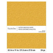 Glitter Metallic Cardstock Paper by Recollections™, 8.5 x 11