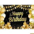 thumbnail image 1 of Gold Glitter Birthday rations Backdrop for Photography Party r Background Banner for Photoshoot Photo Studio Props QQ-99, 1 of 5
