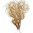 thumbnail image 1 of Gold Glitter Branches Glitter Curly Ting Branches, Duslogis Glitter Branches Vase Filler Table Centerpiece for Home Christmas Holiday House Decoration, 30 Stems, 1 of 7