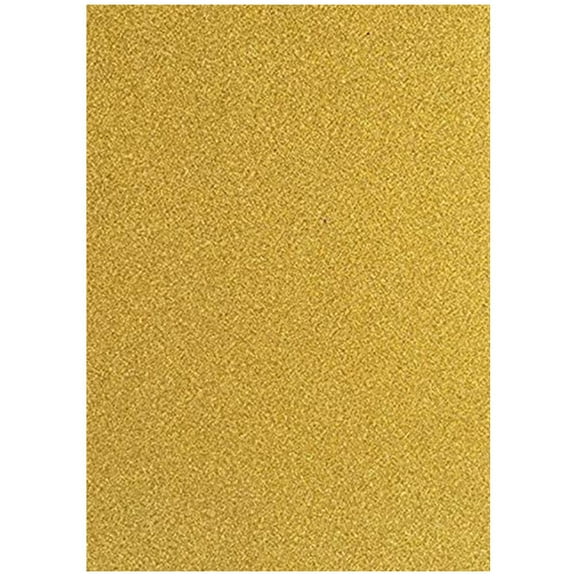 Gold Glitter Cardstock Paper 20 Sheets for DIY Crafts, Scrapbooking, Birthday Wedding Decorations 250GSM, 8x12 Inch Non-Adhesive, Gold