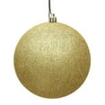 thumbnail image 1 of Gold Glitter Drilled Cap Ball Ornament, 15.75 in., 1 of 1
