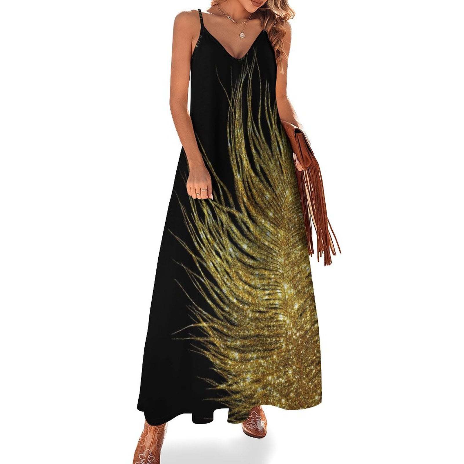 8020 fashion send off dresses Victoria Linen Dress - / Shoreline Sunset- SizeS main image 1