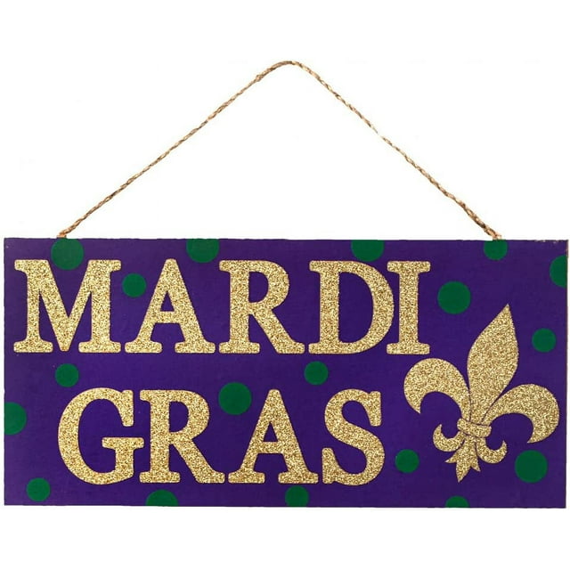mardi gras porch signs